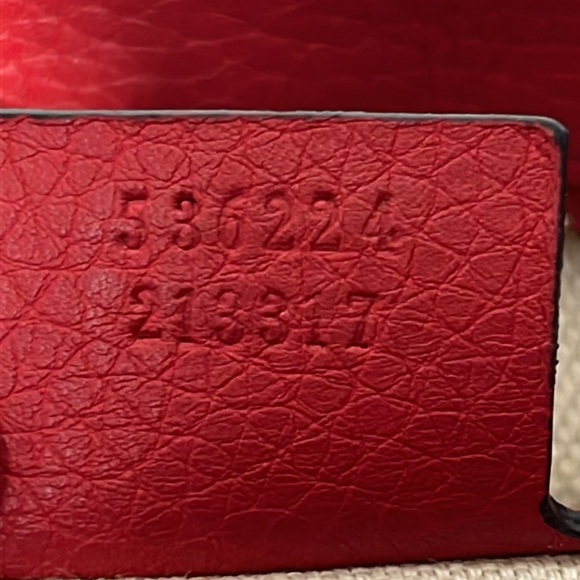 Gucci EUC - Red Crossbody - Authentic Verified. PRICE FIRM - Picture 9 of 11